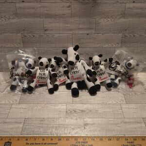 CHICK-FIL-A 2006 SUPER BOWL PLUSH EAT MORE CHICKEN PLUSH LOT OF 6